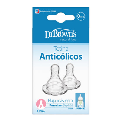Tetina B-Estrecho Prematuro 2 Piezas [292-INTL]