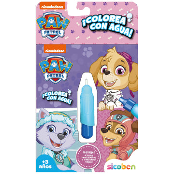 Colorear con Agua Paw Patrol Pink [NV-N-AQ-7142]