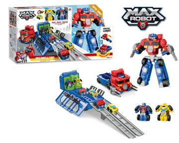 Robot Transformable Max Robot con Pista [BSB-4667A]