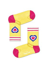 CALCETINES AMARILLO CON CORAZONES