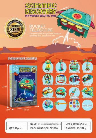 Science Discovery 6 Piezas [TYZ-6492A]