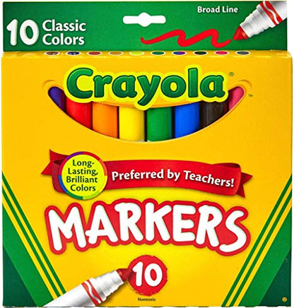 Marcadores Gruesos 10 Piezas [587722]