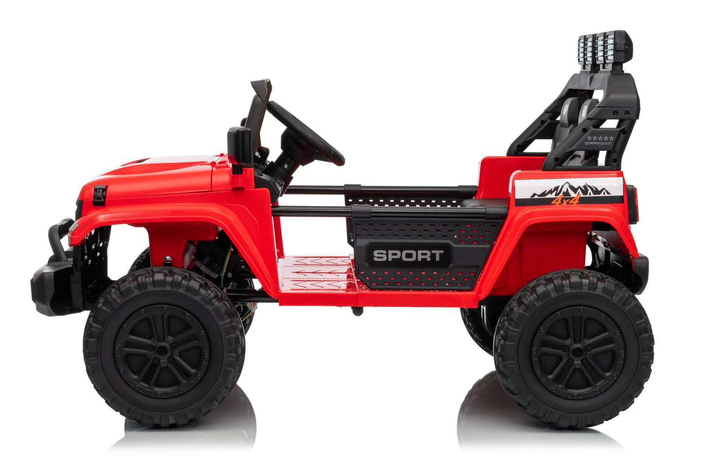SX2538 JEEP 4X4 R/C 24V (ROSA/ROJO)