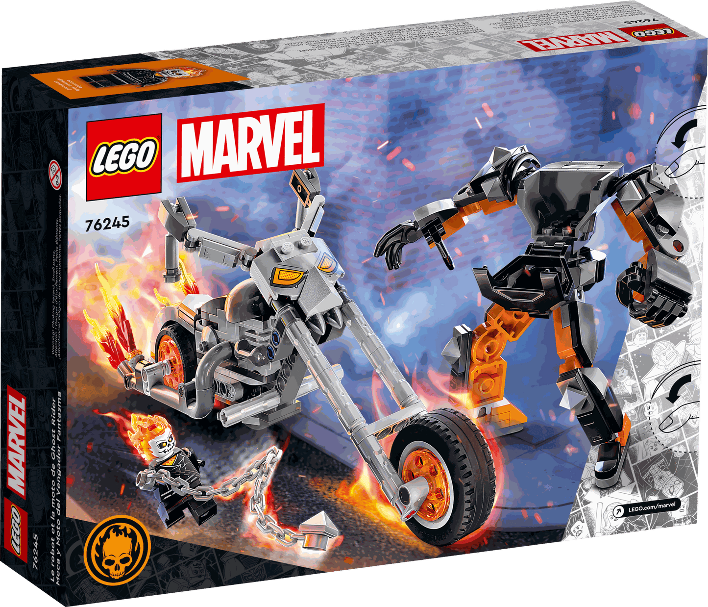 LEGO Ghost Rider Mech & Bike [76245]