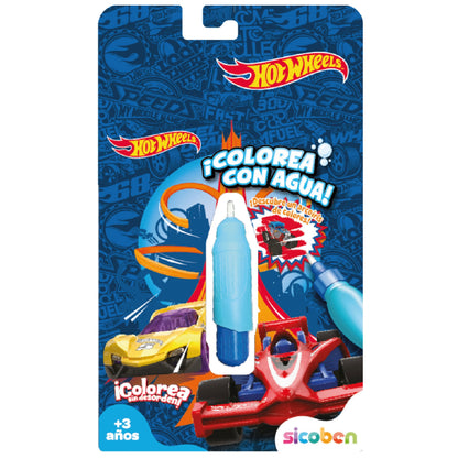 Colorear con Agua Hot Wheels [NV-M-AQ-7214]