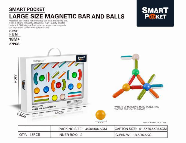 BLOQUES MAGNETICOS 27 PZ