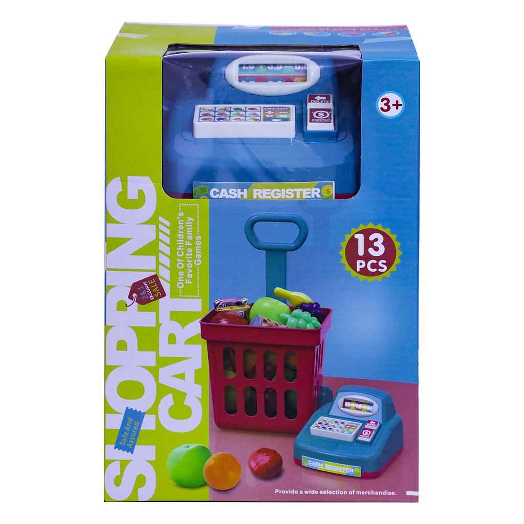 Caja Registradora con Carrito de Compras [PC-36280A]