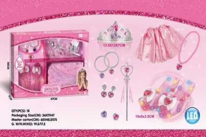 Set de Belleza Princess + Zapatos con Luces [PS-33072A]