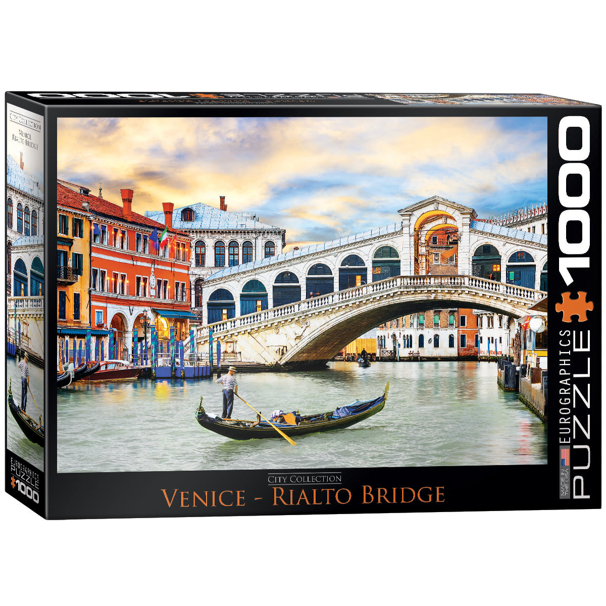 ROMPECABEZAS CITY COLLECTION DE VENECIA - EL GRAN CANAL 1000 PZ