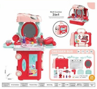 Set de Cosmético 3 en 1 [PSH-9405A]