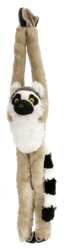 PELUCHE LEMUR COLGANTE CON COLA CK