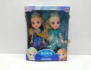 MUÑECA TODDLER FROZEN 8" 2 PZ