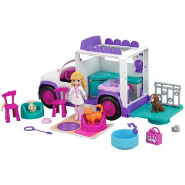 Polly Pocket Ambulancia para Animalitos [GFR04]