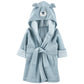 BATH ROBE BLUE