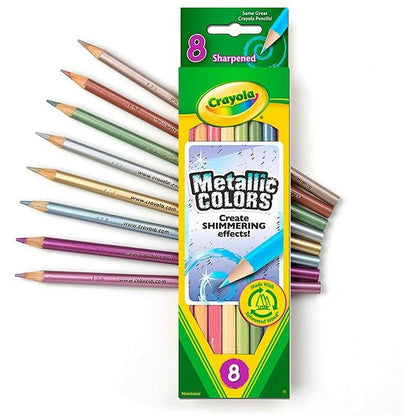Lápices de Colores Metálicos 8 Piezas [683708]