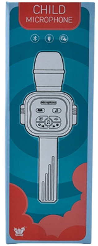 Micrófono c/bluetooth multicolor