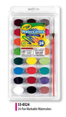 Acuarelas Lavables 24 Colores [5305240013]