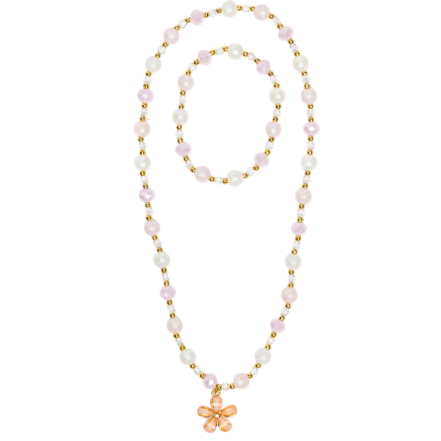 Juego de Collar y Brazalete Beautiful Bloom [86143]