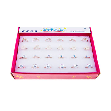 ANILLOS SASSY 24 PZS SURTIDOS