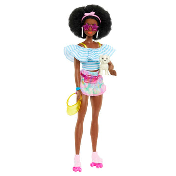 Barbie Fashion & Beauty Muñeca Roller Skates [HPL77]