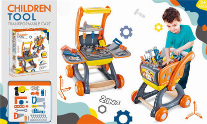 Herramienta 2 en 1 y Carro Transformable [GJ-3635A]