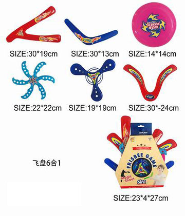 6 en 1 Frisbee [TYF-0816A]