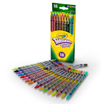 Lápices de Colores Twistables 18 Piezas [687418]