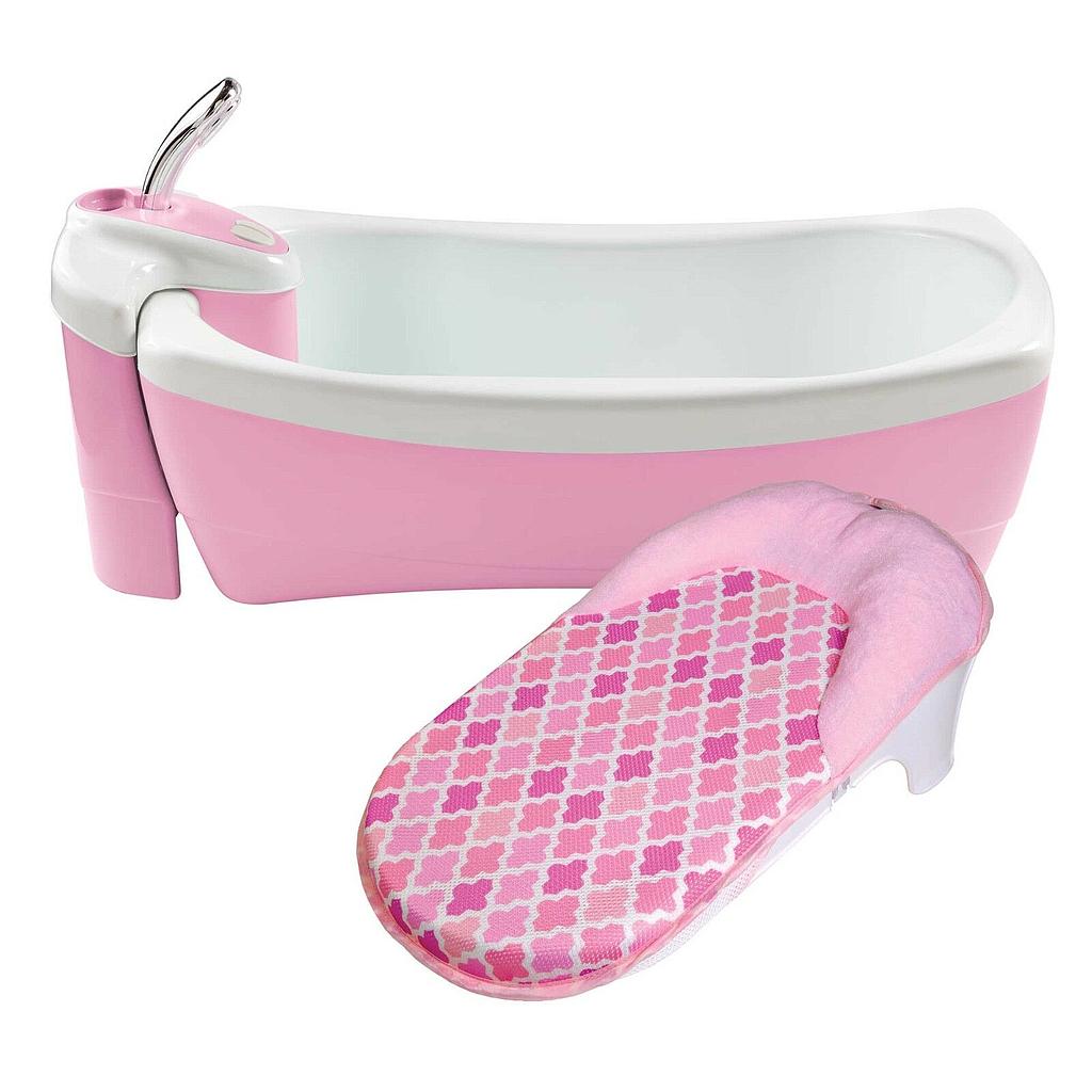 Bañera y Ducha para Bebé Rosado [S18295B]