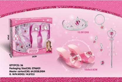 Set de Belleza Princess + Zapatos [PS-33066A]