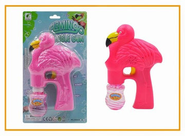 BURBUJAS LANZADOR C/LUCES FLAMINGO