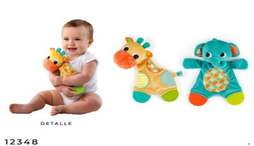 Peluche Mordedor Jirafa Abraza y Muerde [12348]