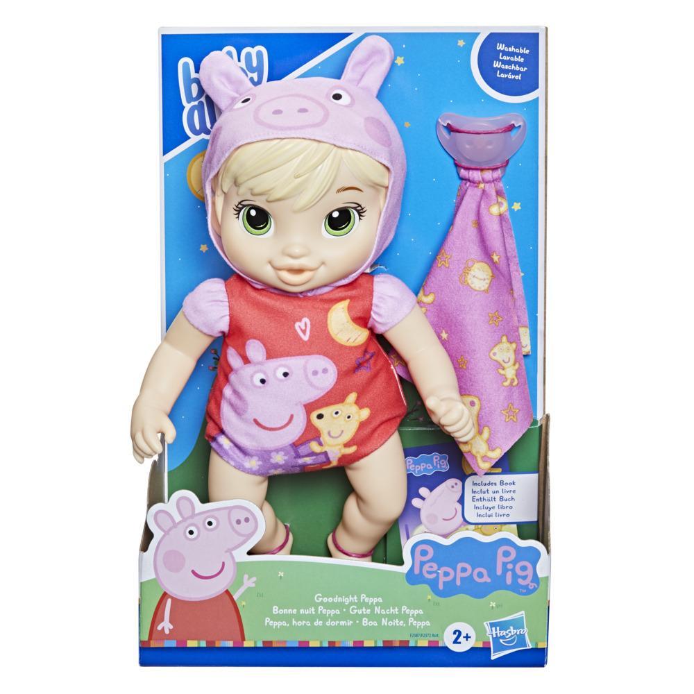 Baby Alive Muñeca Pijama Peppa Pig Rubia [F2387]
