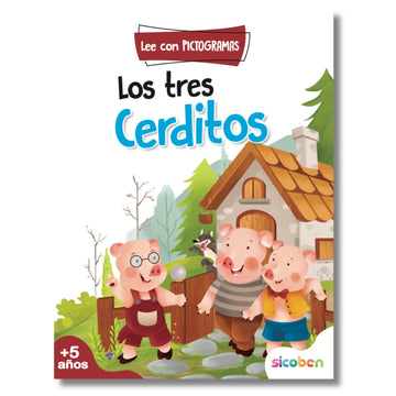 Lee con Pictogramas Los Tres Cerditos [MM-S-L-3248]