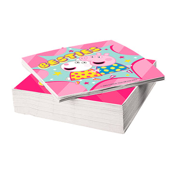 Servilletas Peppa Pig 12 Piezas [MPG-PE-S009]