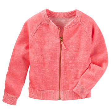 Cardigan con Cierre Cosmic Coral [21968410]