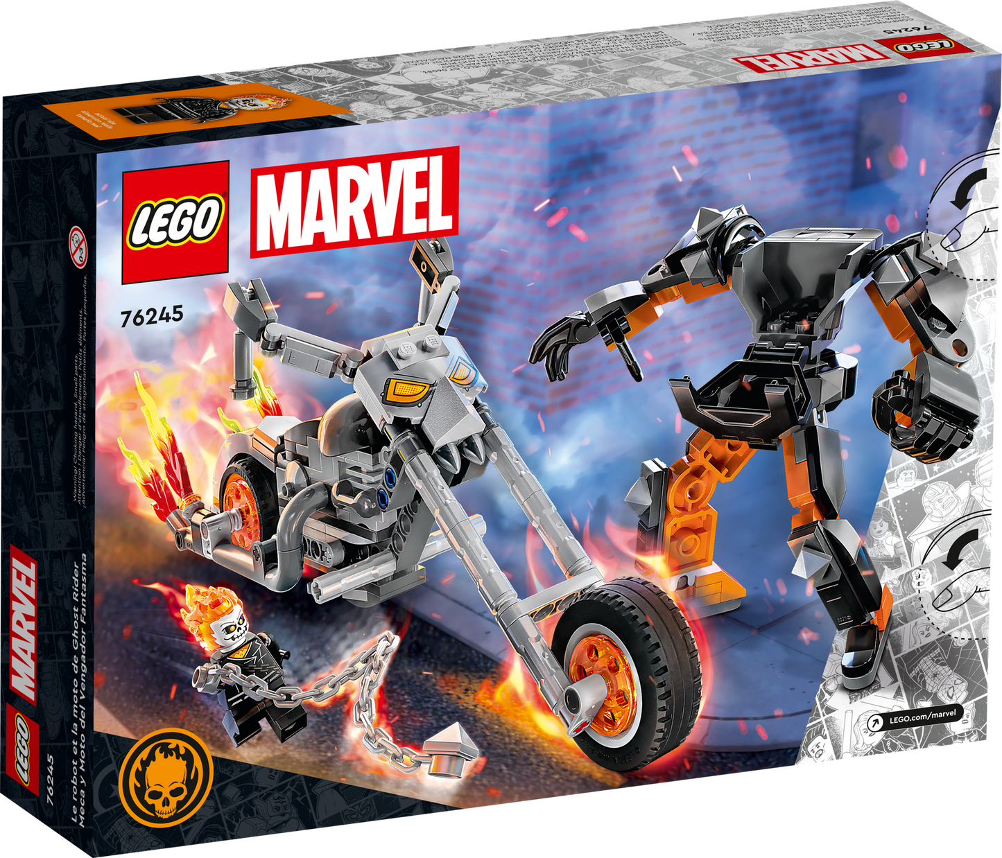 LEGO Ghost Rider Mech & Bike [76245]