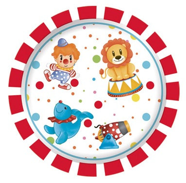 Platos Piñatería Circo 7" [CA-CAR-P7]