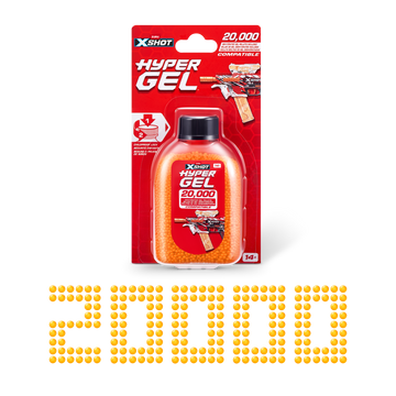Recarga Hyper Gel X-Shot 20000 Piezas [36625TQ1]