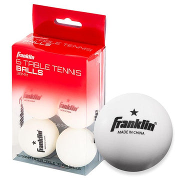 Pelotas de Ping Pong 1 Star 38 mm Blanco [57100]
