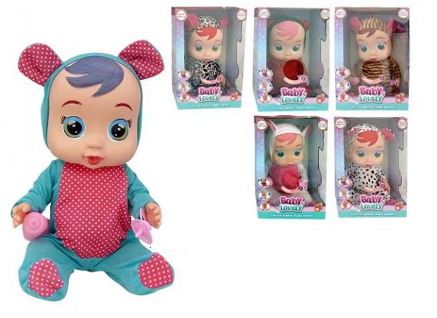 MUÑECA BABY LOVELY LLORONA 22"