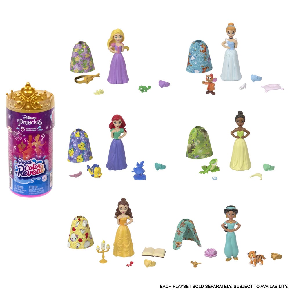 Disney Princesa Muñeca Real Color Reveal Surtida [HMB69]