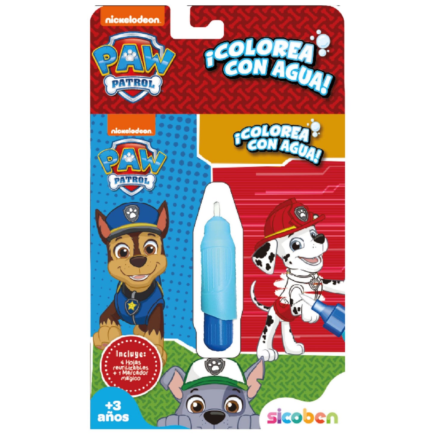 Colorear con Agua Paw Patrol Blue [NV-N-AQ-7142]