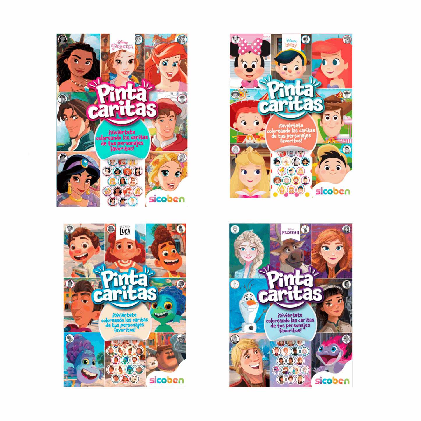 Pinta Caritas Disney [99329]