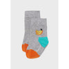 CALCETINES GRIS CON BANANA