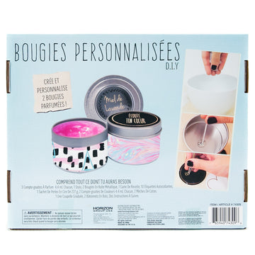 STMT JUEGO DE VELAS PERSONALIZADAS