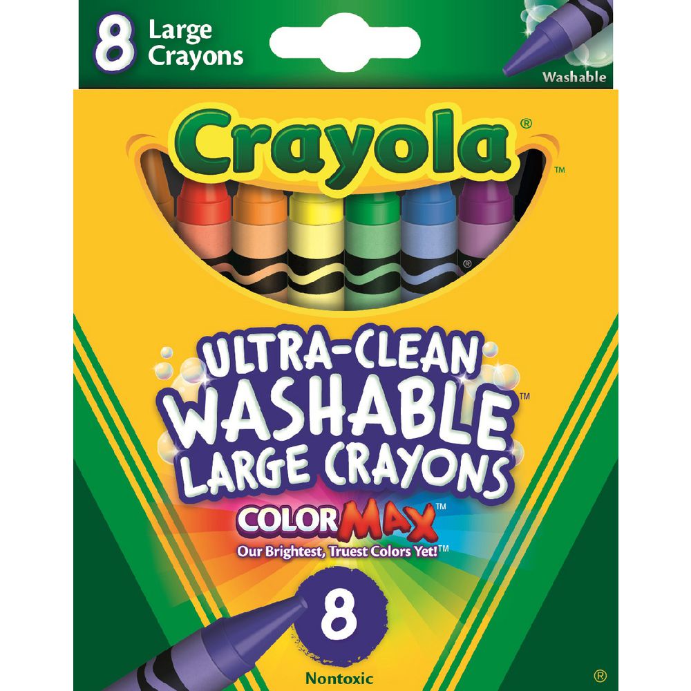 Crayones Lavables 8 Piezas [523280]