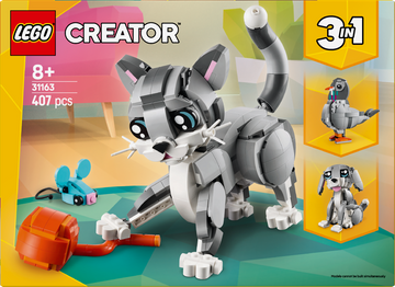 LEGO CREATOR 3 EN 1 GATO JUGUETON TRANSFORMABLE