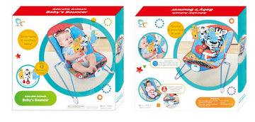 SILLA VIBRADORA SAFARI C/MUSICA