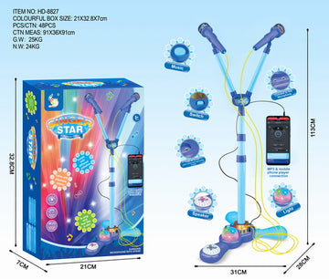 Micrófono con Luz y Música [DWL-1639A]