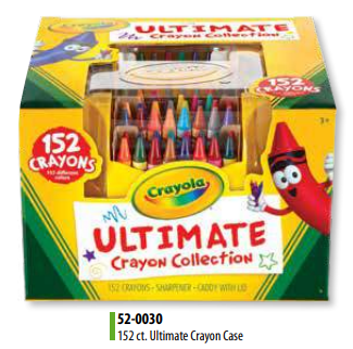 Crayones Estándar Ultimate 152 Piezas [520030]